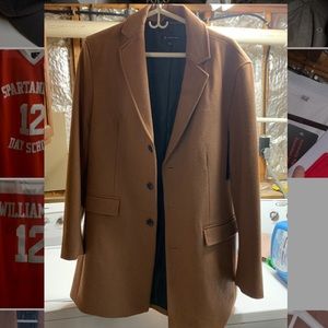 Brand New Men’s L Wool Blend Peacoat Int. Concepts